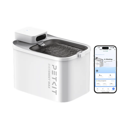 Attēls no PETKIT  Drinking Fountain  Eversweet Max  Capacity 3 L  Material  Food-grade ABS  White 6975069302829