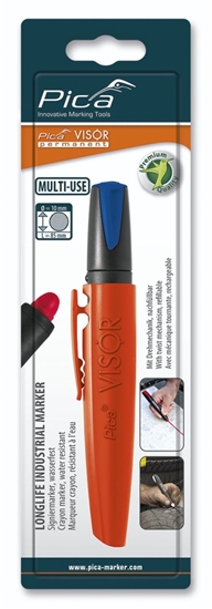Изображение Pica VISOR permanent Marker blue / SB