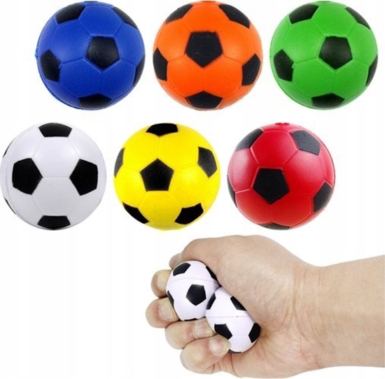 Изображение Pieczki Antystresowe Do Odbijania Zestaw 12 szt Kolorowe 6,5cm