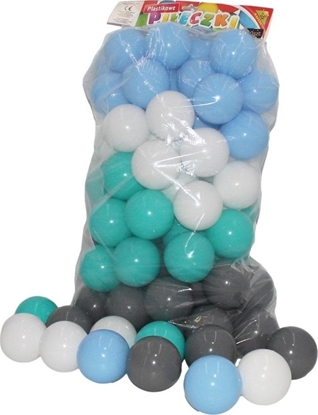 Picture of Pieczki basenowe odcienie pastel. turkus 70mm 80s