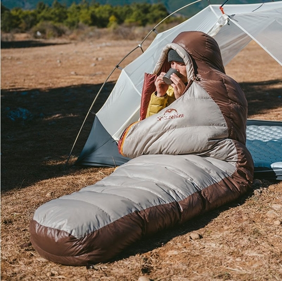 Изображение piwór Snowbird Duck Down 400 m CNK2550WS014-smoky brown Naturehike