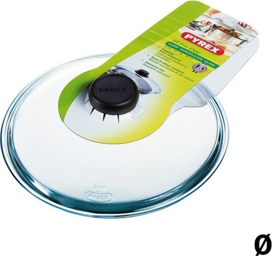 Изображение Pyrex Pokrywna na Garnek Pyrex All For One Przezroczysty Szko - 20 cm