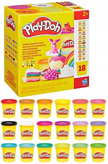 Picture of Play-Doh 18 Pack Imagine Anything 1,53 kg