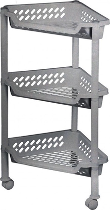 Picture of Plast Team Rega na kókach narony 3-poziomowy srebrny