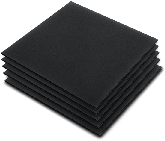 Picture of Plexi czarna wylewana - 3mm - 200x200mm - 5szt.}