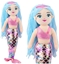 Attēls no Pluszowa Syrenka Przytulanka Holograficzny Ogon Róowo-Niebieska 48cm LEAN Toys