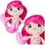 Изображение Pluszowa Syrenka Przytulanka Ogon W Cekiny Jasnoróowa 28cm LEAN Toys