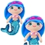 Изображение Pluszowa Syrenka Przytulanka Ogon W Cekiny Niebieska 30cm LEAN Toys