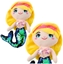 Picture of Pluszowa Syrenka Przytulanka Ogon W Cekiny Zielony 30cm LEAN Toys