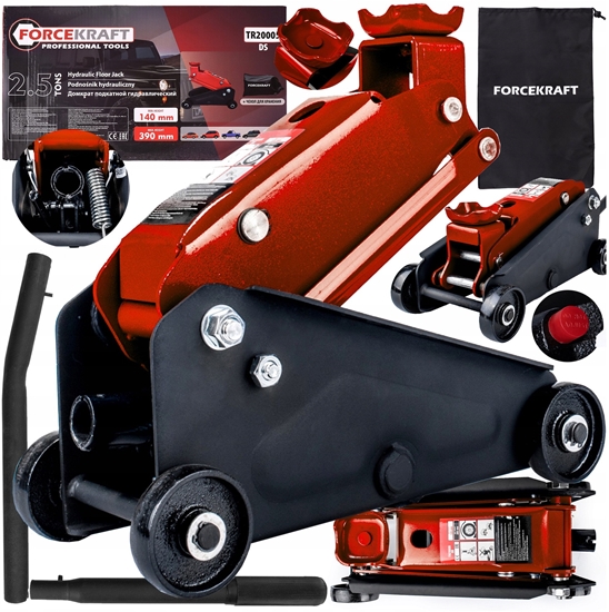 Picture of Podnonik hydrauliczny 2,5t (h min 135mm, h max 395mm)