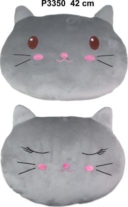 Picture of Poduszka kot szary 42cm MIX