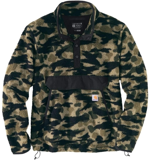 Picture of Polar Carhartt Fleece Pullover Black Blind Duck