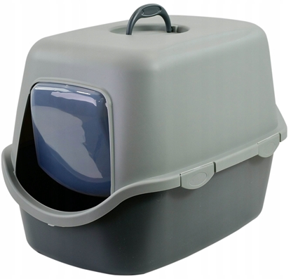 Picture of Poop toilet Cathy 56x40x40cm grey/green 8003507986756