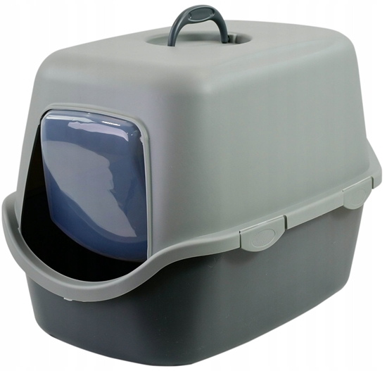 Picture of Poop toilet Cathy 56x40x40cm grey/green 8003507986756