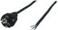 Picture of POSAC-16/7/7-30B: POS AC cable CEE7/7-YJ-03[16A]-tinned ends H05VV-F3G1,5 L=3000 black