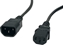 Attēls no POSAC-C13-C14-18: POS AC cable C13-QT3[10A]-C14-QZ3[10A] H05VV-F3G0,75 L=1800 black