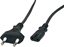 Изображение POSAC-C7EU50BK: POS AC cable C7-QT8[2,5A]-CEE7/16-YJ01[2,5A] H03VVH2-F2G0,75 L=5000 black