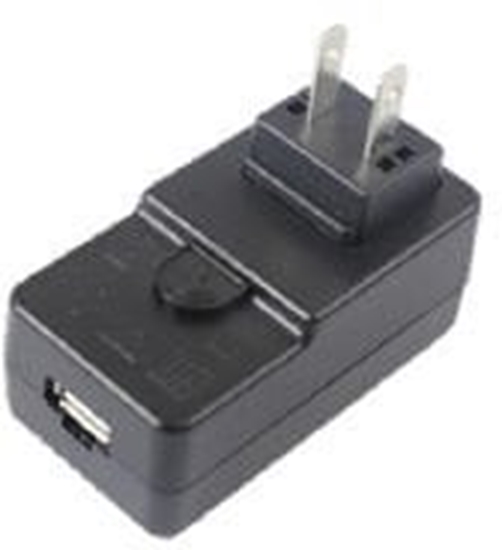 Picture of POWER SUPPLY-100-240 VAC, 5 V, 2.5 A WITH US PLUG.