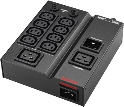 Attēls no PowerWalker MBS/PDU IEC 1-3kVA rozdzielacz zasilania PDU 9 x gniazdo sieciowe Czarny