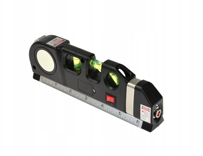Attēls no Poziomica laserowa z miar i metrem 2,5m (50)