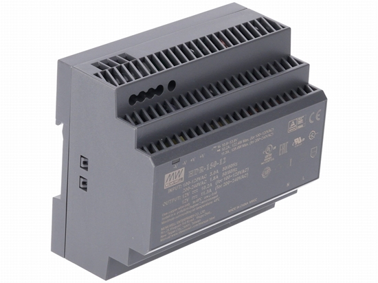 Picture of Prescot Din HDR-150-12 Zasilacz Na Szyn 1x150W/ srebrny.