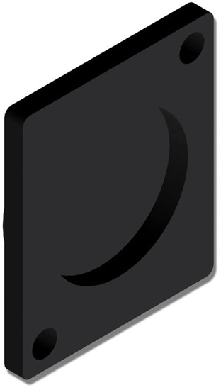 Picture of Procab Procab VCD10-P Blind plate - D-size 100 pieces