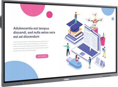 Picture of Projektor Vivitek VIVITEK 218 cm (86"), 4K-UHD, 85 kg (Gross Weight) (Speditionsversand)