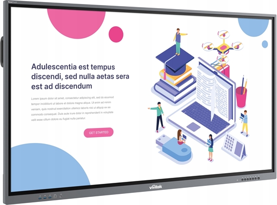 Picture of Projektor Vivitek VIVITEK 218 cm (86"), 4K-UHD, 85 kg (Gross Weight) (Speditionsversand)