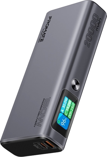 Изображение Promate Titan-130 Power Bank 130W / 20000mAh / USB-C PD / QC3.0