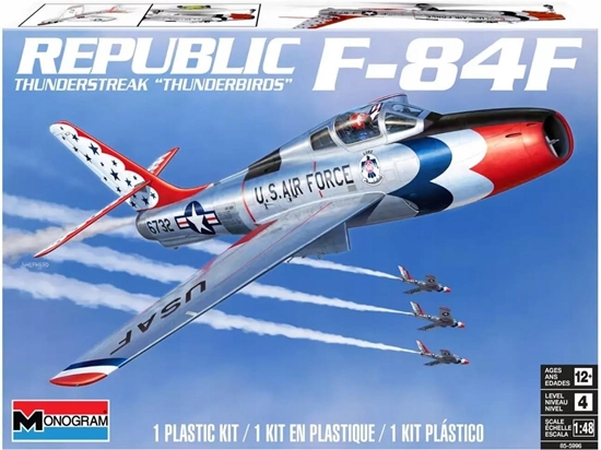 Picture of PROMO Model do sklejania Samolot F-84F Republic 1:48