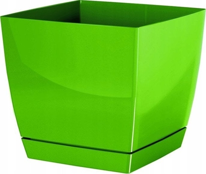 Attēls no Prosperplast Doniczka z podstawk Coubi DUKP100 Oliwka