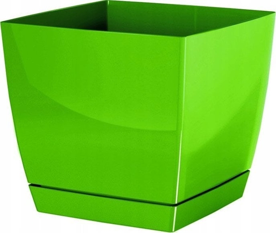 Picture of Prosperplast Doniczka z podstawk Coubi DUKP100 Oliwka