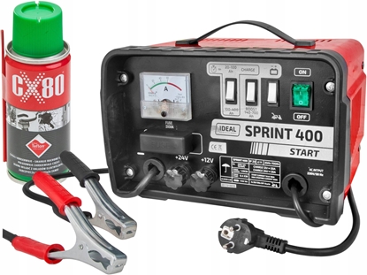 Изображение PROSTOWNIK Z ROZRUCHEM SPRINT 400 START 45A 230V 12/24V