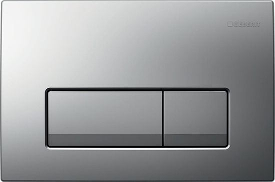 Изображение Przycisk spukujcy Geberit Delta 50 do WC chrom mat (115.119.46.1)