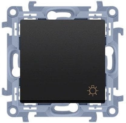 Picture of Przycisk wiato szybkozczka Kontakt-Simon Simon 10 CS1C.01/49 czarny mat