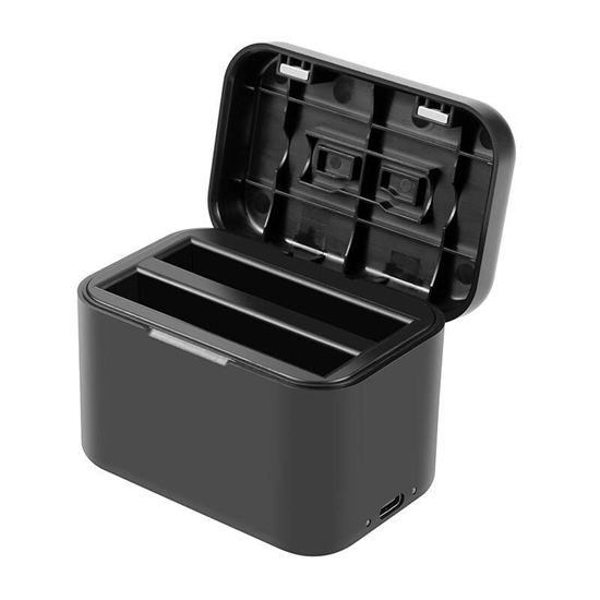 Изображение Puller Charging case for batteries and memory cards PULUZ for Insta360 X4 (black)