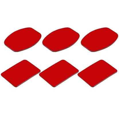 Изображение Puller Set of 6 stickers VHB Puluz for Osmo Action / GoPro