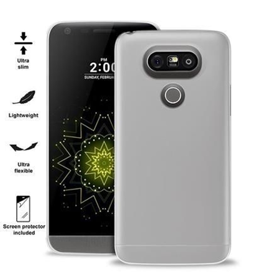 Изображение Puro Ultra Slim 0.3 LG G5 półprzeźroczys + folia L