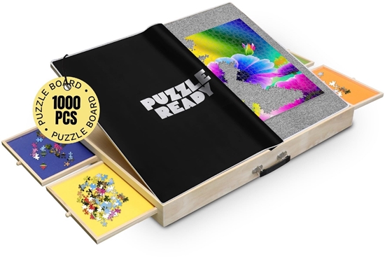 Picture of Puzzle Ready - Tilting puzzle board, 1000 pieces