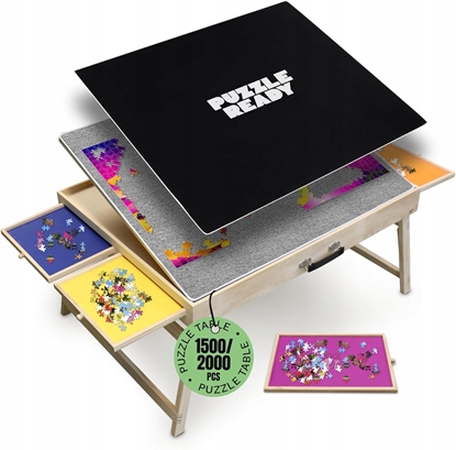 Picture of Puzzle Ready - Wooden puzzle board, 1500 pieces