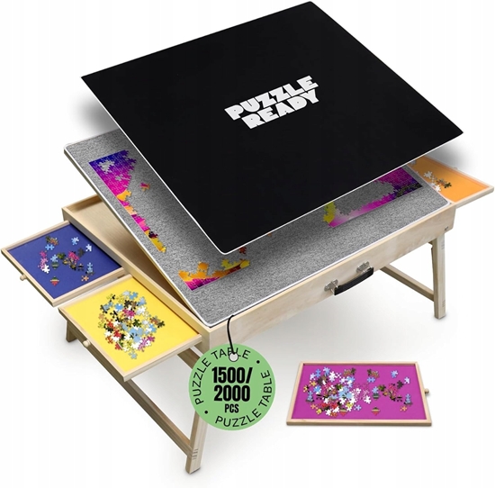 Picture of Puzzle Ready - Wooden puzzle board, 1500 pieces