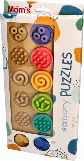 Изображение Puzzle sensoryczne kóeczka XL 840 68406