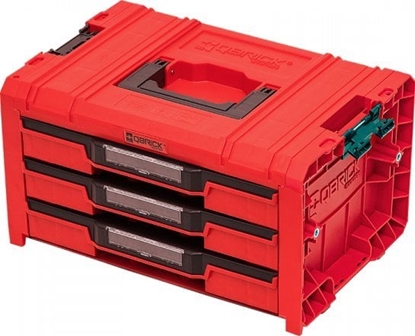 Picture of Qbrick QBRICK PRO tool box with 3 drawers 2.0 EXPERT RED