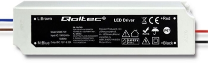 Изображение Qoltec Zasilacz LED Driver 75W 6.25A (50943)