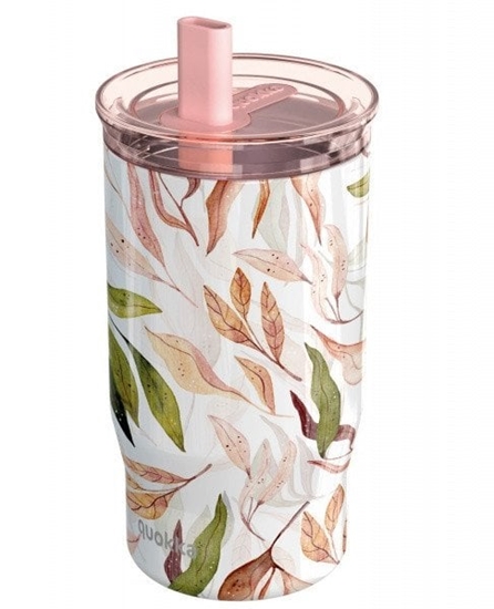 Picture of Quokka Mist - Kubek termiczny ze stali nierdzewnej 720 ml ze somk (Falling Leaves)