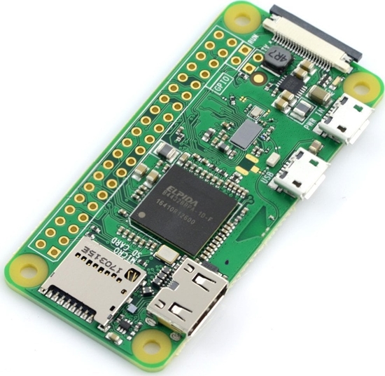 Изображение Raspberry Pi Raspberry Pi Zero W 512MB RAM - WiFi + BT 4.1}