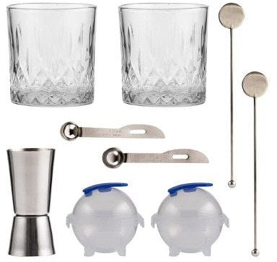 Picture of Ravenhead® Whiskey cocktail set 10 dele
