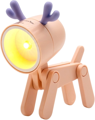 Picture of RealPower LED-Tier Taschenlampe Pink deer