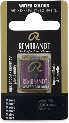 Attēls no Rembrandt Watercolour Pan Mauve 532