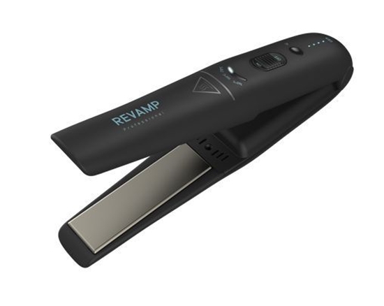 Picture of Revamp ST-1700X-EU2 Progloss Liberate Cordless Ceramic Compact Hair Straightener Black